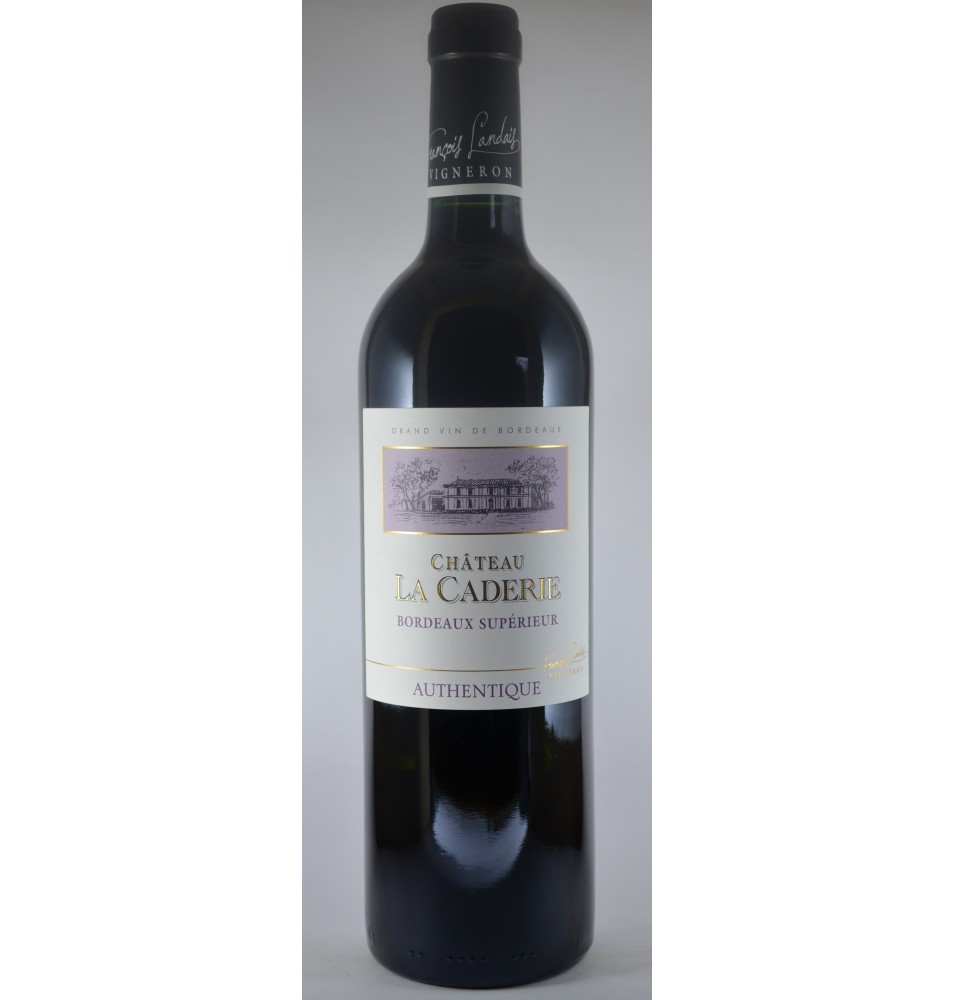 Château La Caderie AUTHENTIQUE 2016 Château La Caderie AUTHENTIQUE 2016