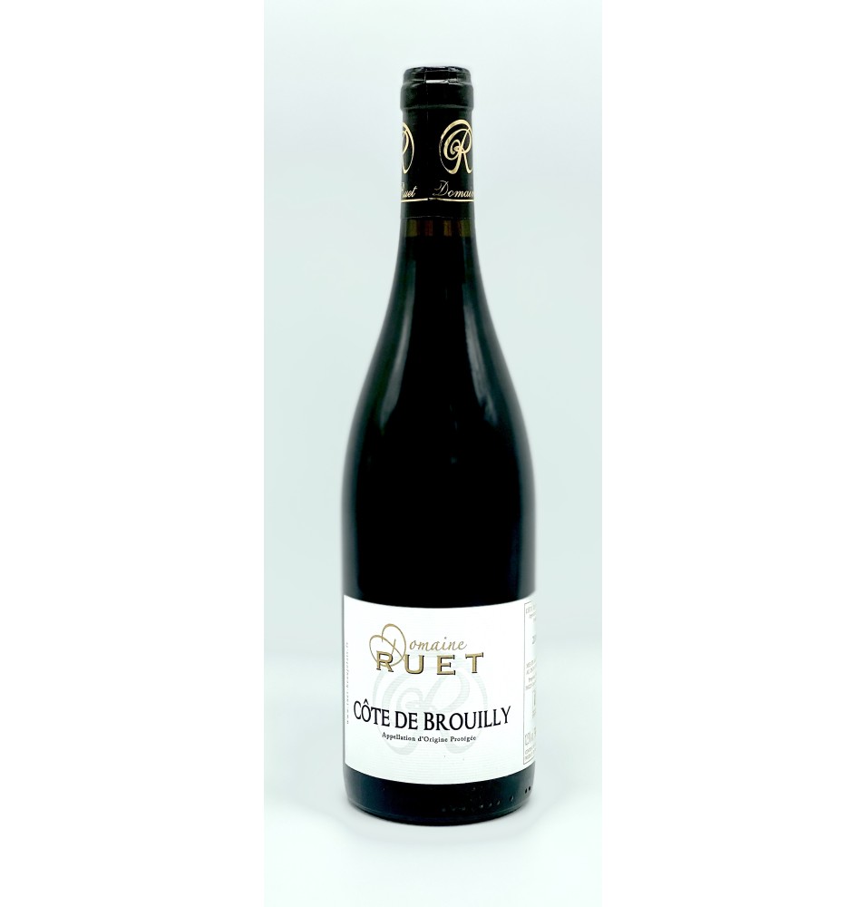 AOC COTE DE BROUILLY - DOMAINE RUET AOC COTE DE BROUILLY - DOMAINE RUET