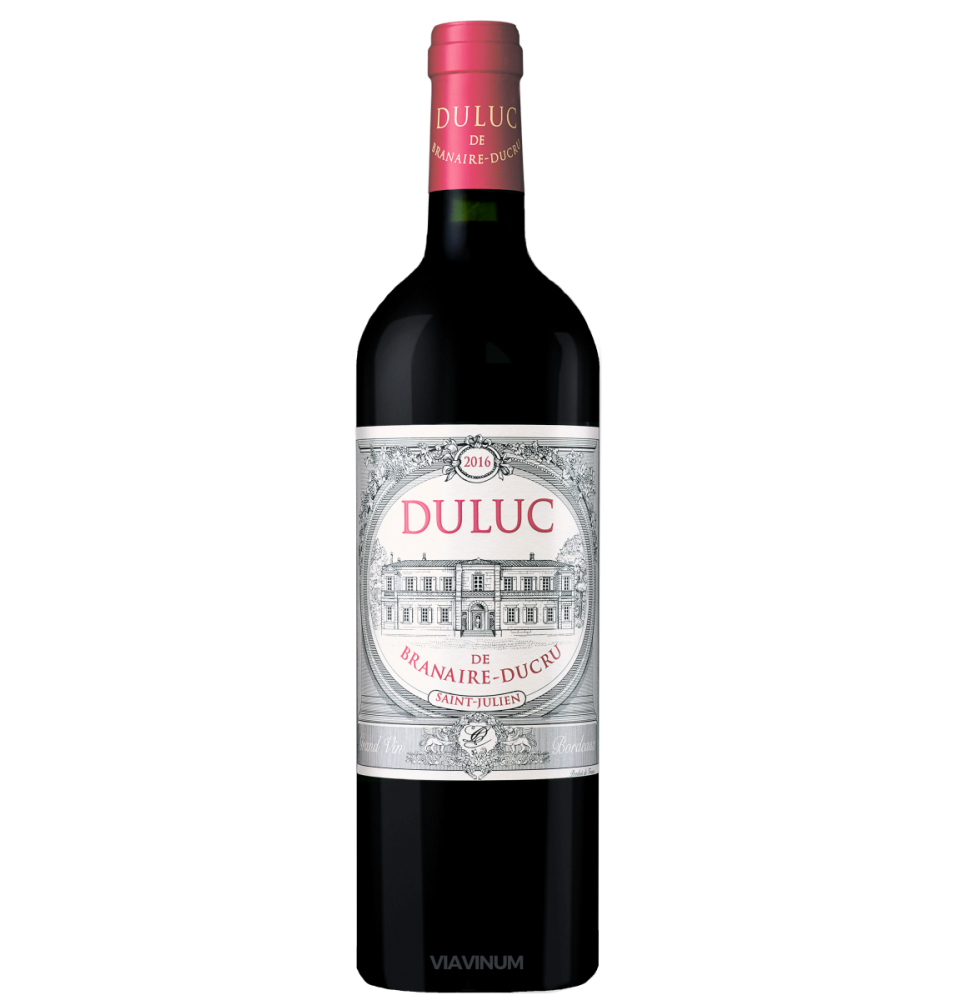 DULUC DE BRANAIRE-DUCRU 2016 - AOC SAINT JULIEN - 75CL DULUC DE BRANAIRE-DUCRU 2016 - AOC SAINT JULIEN - 75CL