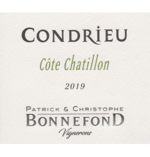 75CL CÔTE DE CHATILLON  2018  CONDRIEU DOM. BONNEFOND