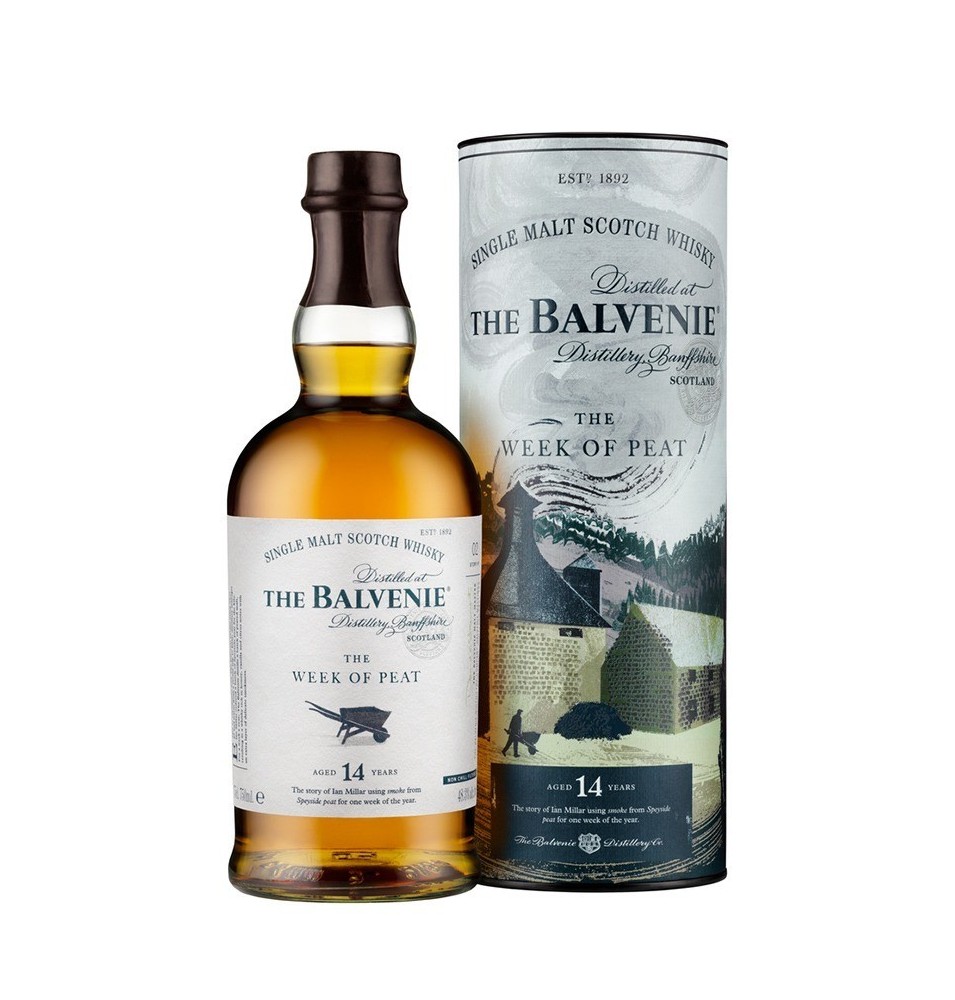 BALVENIE WEEK OF PEAT 14 ANS 48.3% ALC. - 70CL BALVENIE WEEK OF PEAT 14 ANS 48.3% ALC. - 70CL