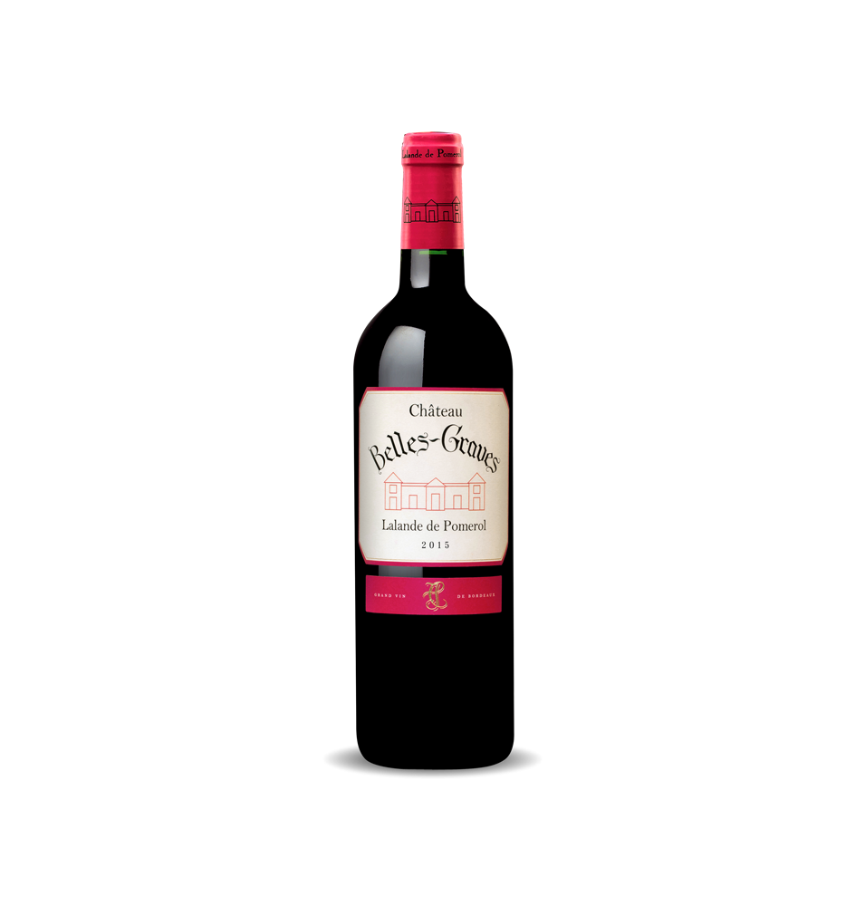 CHÂT. BELLES GRAVES 2015 75CL LALANDE POMEROL CHÂT. BELLES GRAVES 2015 75CL LALANDE POMEROL