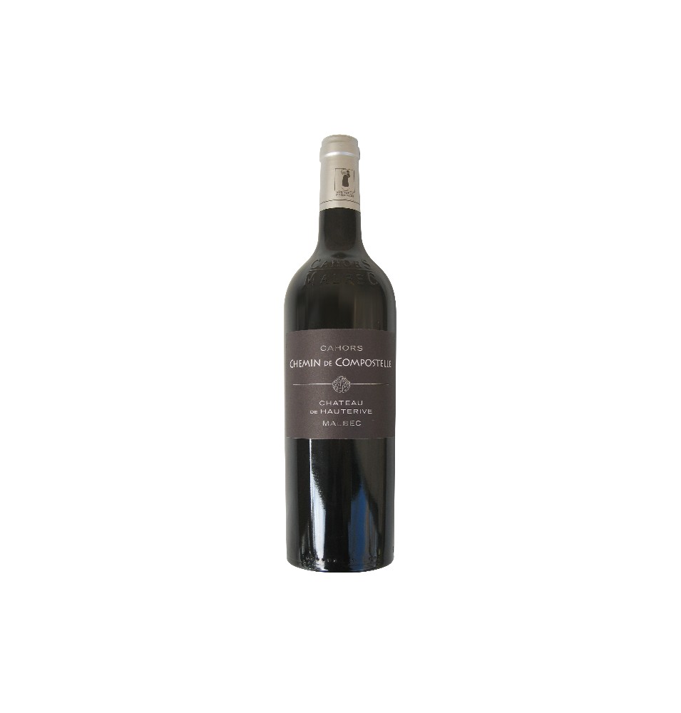 CHATEAU DE HAUTERIVE "CHEMIN DE COMPOSTELLE" 2018- AOC CAHORS 75CL CHATEAU DE HAUTERIVE "CHEMIN DE COMPOSTELLE" 2018- AOC CAHORS 75CL