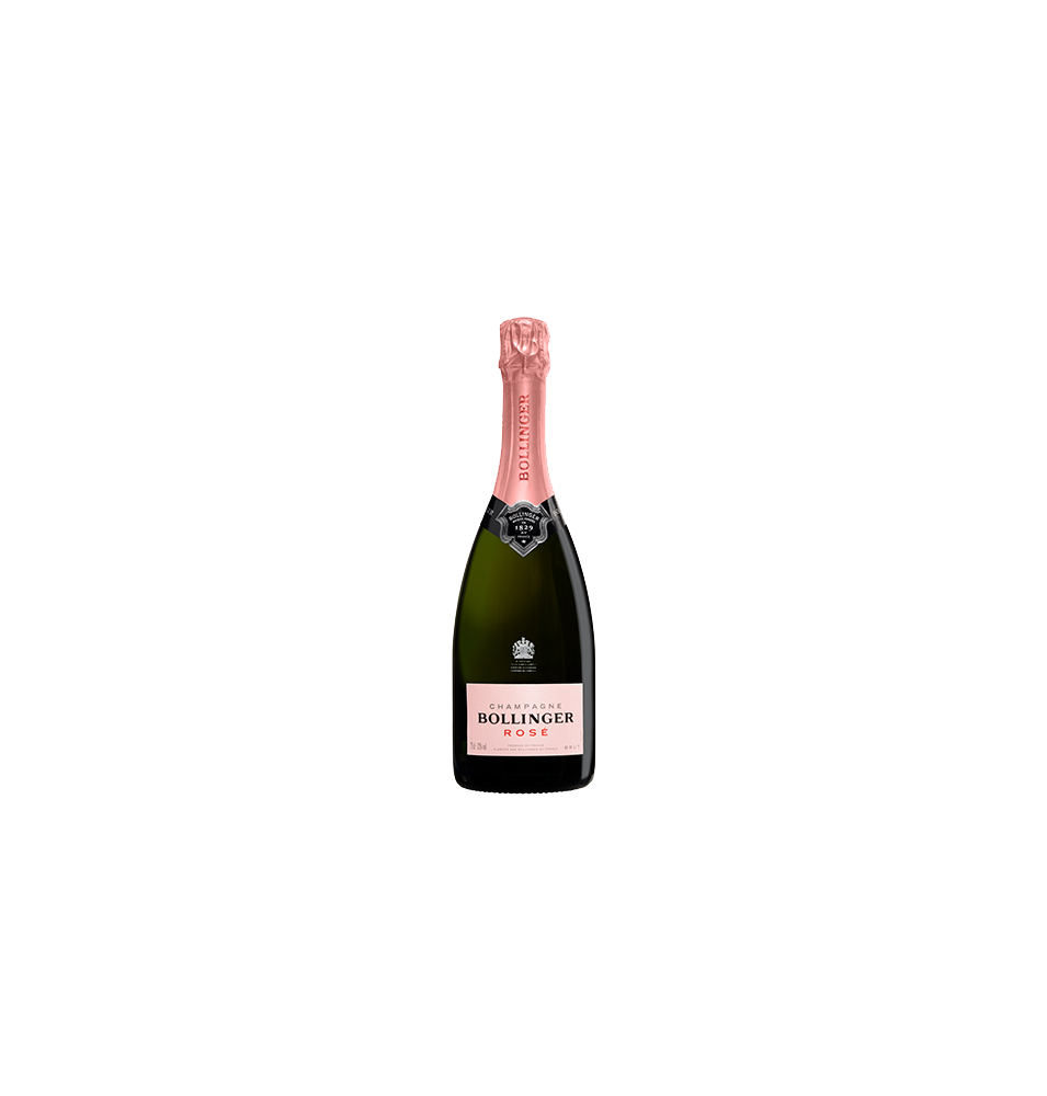 CHAMPAGNE ROSE BOLLINGER 75 CL BRUT AVEC ETUI CHAMPAGNE ROSE BOLLINGER 75 CL BRUT AVEC ETUI