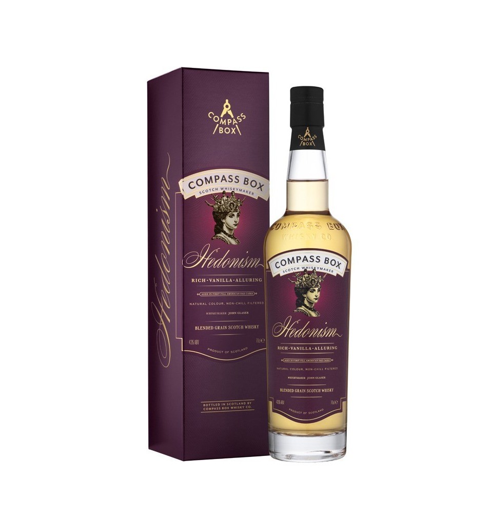 HEDONISM 70CL 43pourcent COMPASS BOX HEDONISM 70CL 43pourcent COMPASS BOX