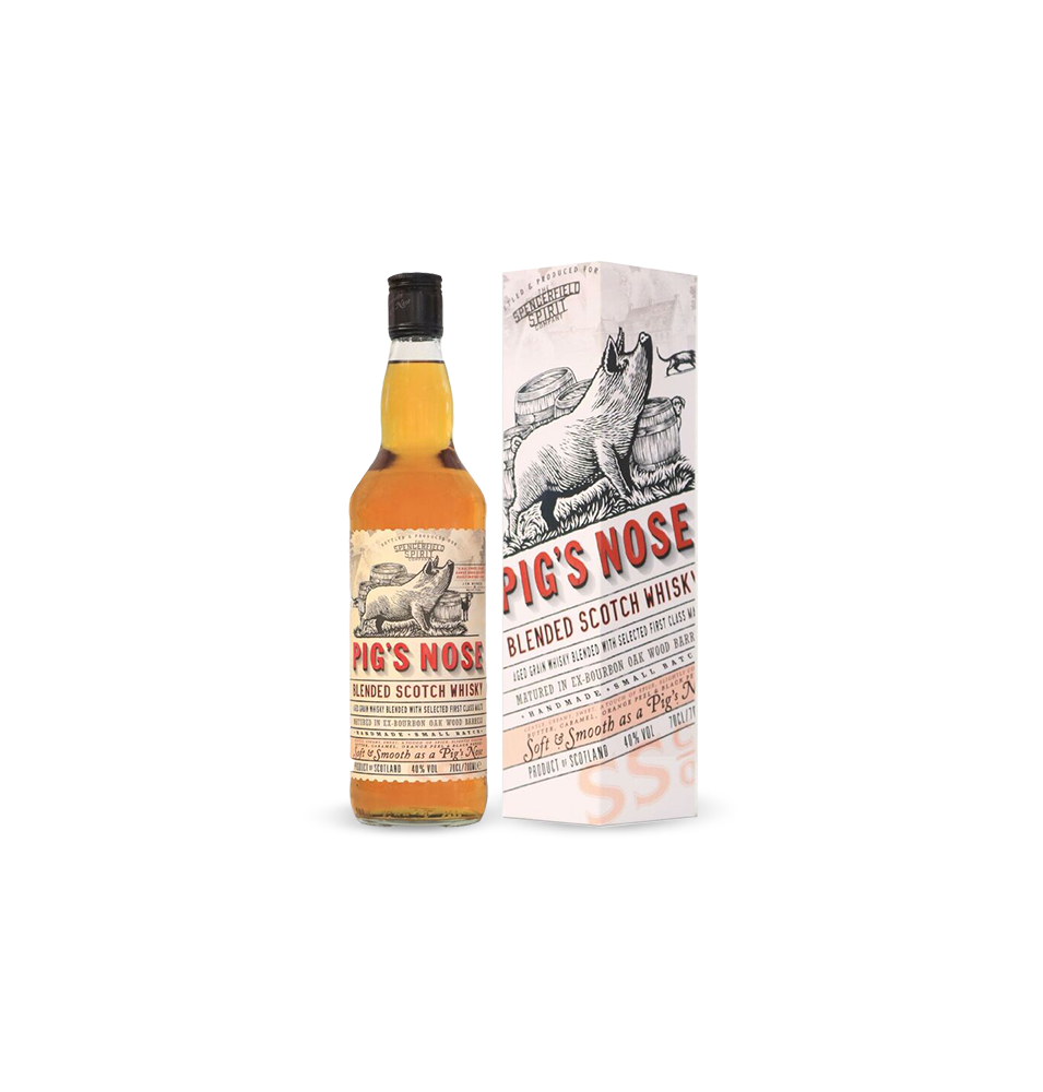PIG'S NOSE 70CL 40pourcent PIG'S NOSE 70CL 40pourcent
