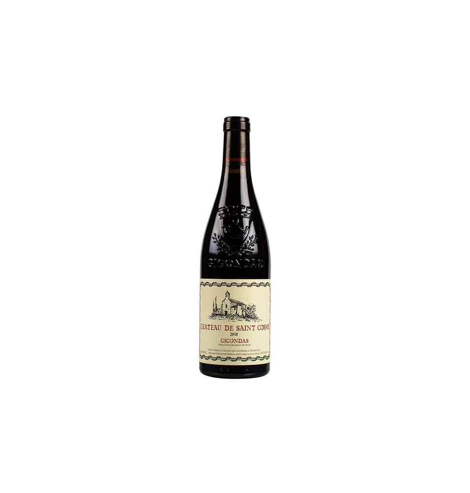 CHÂTEAU DE SAINT COSME GIGONDAS 2019-75CL-15.5%ALC. CHÂTEAU DE SAINT COSME GIGONDAS 2019-75CL-15.5%ALC.