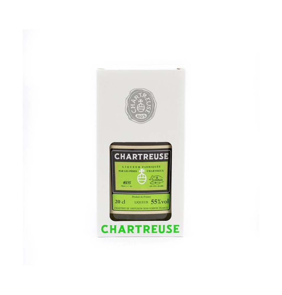 CHARTREUSE VERTE 20 CL 55% Alc. CHARTREUSE VERTE 20 CL 55% Alc.