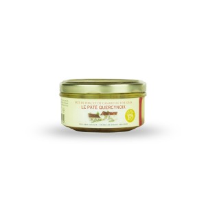 PATE QUERCYNOIX 130G-JACQUIN-PORC ET CANARD FOIE GRAS 32%
