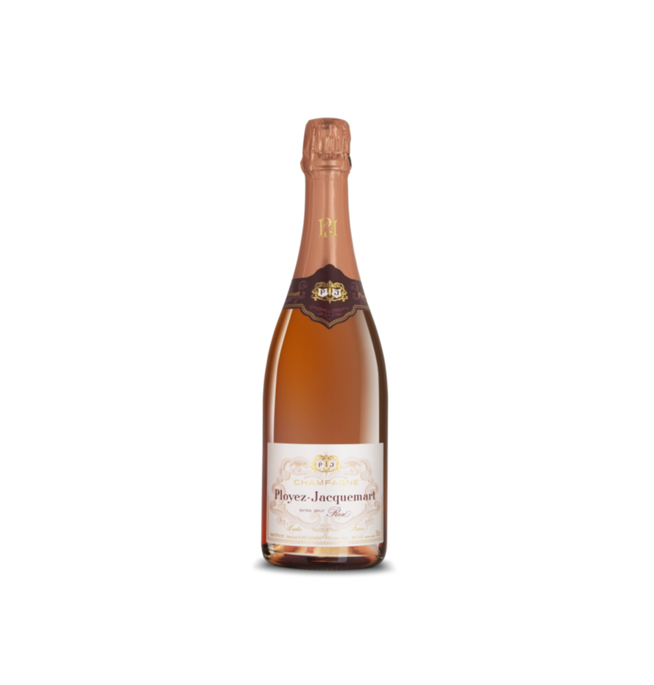 EXTRA BRUT ROSE 75CL-12% ALC.-CHAMPAGNE PLOYEZ JACQUEMART EXTRA BRUT ROSE 75CL-12% ALC.-CHAMPAGNE PLOYEZ JACQUEMART