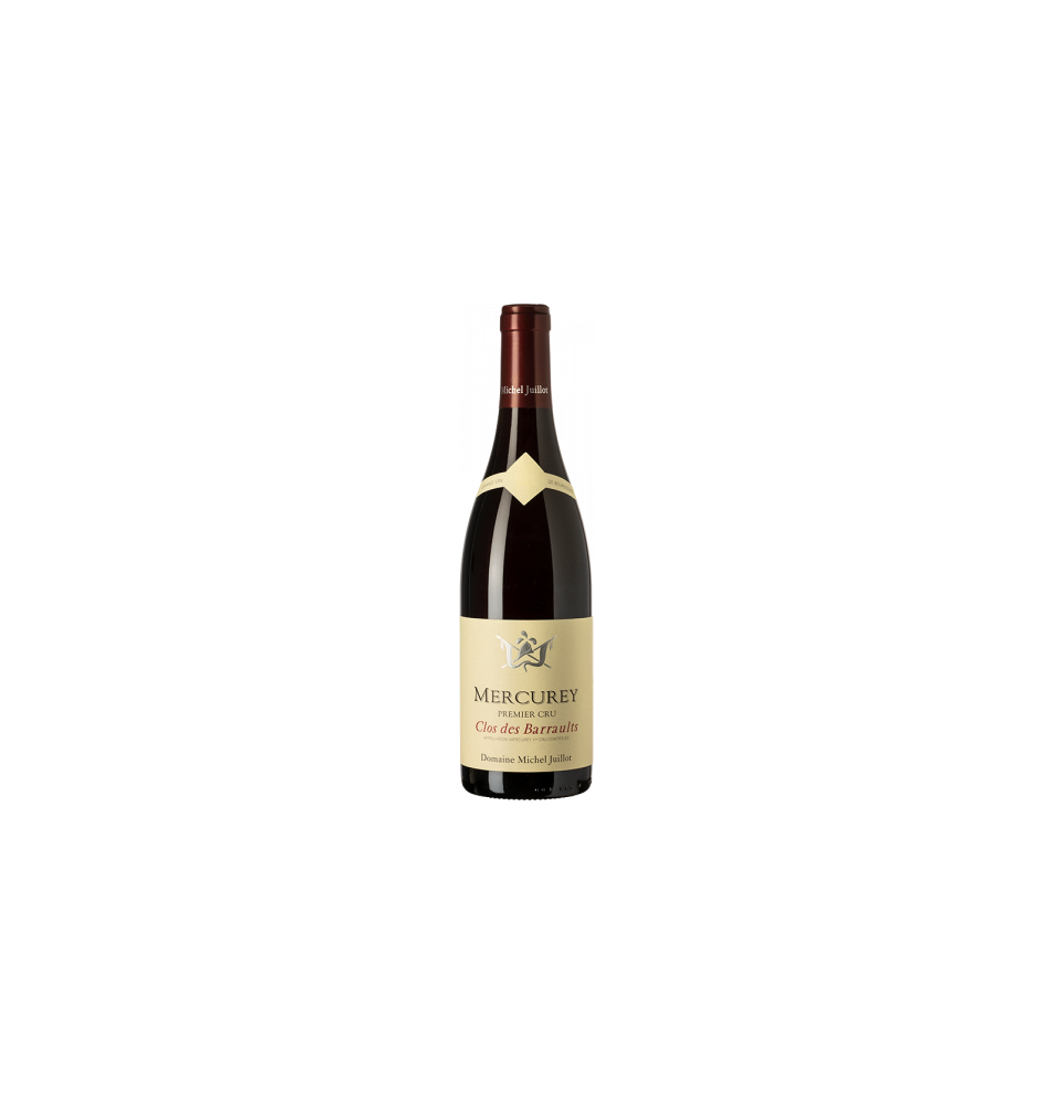 MERCUREY 1ER CRÛ CLOS DES BARRAULTS 2019-ROUGe-75CL-13.50%ALC.-JUILLOT MERCUREY 1ER CRÛ CLOS DES BARRAULTS 2019-ROUGe-75CL-13.50%ALC.-JUILLOT