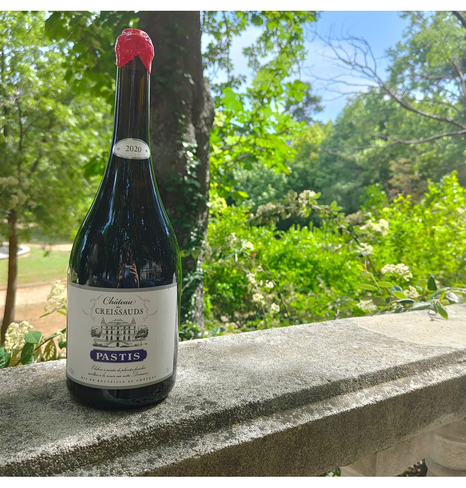 PASTIS MILLESIME 2020-MAGNUM-45% ALC.-CHATEAU DES CREISSAUDS PASTIS MILLESIME 2020-MAGNUM-45% ALC.-CHATEAU DES CREISSAUDS