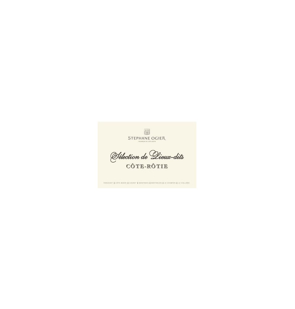 COFFRET BOIS CÔTE-ROTIE 9 LIEUX DITS 2018-STEPHANE OGIER COFFRET BOIS CÔTE-ROTIE 9 LIEUX DITS 2018-STEPHANE OGIER