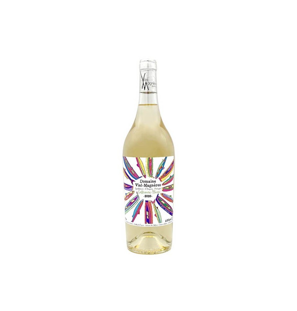 AOP COLLIOURE BLANC"LE PETIT COUSCOURIL" 2021-75CL-13.5%Alc.-DOMAINE VIAL-MAGNERES AOP COLLIOURE BLANC"LE PETIT COUSCOURIL" 2021-75CL-13.5%Alc.-DOMAINE VIAL-MAGNERES