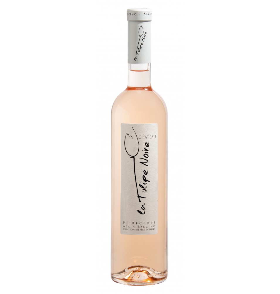 CHÂTEAU LA TULIPE NOIRE ROSE -75CL-13% Alc.-BIO CHÂTEAU LA TULIPE NOIRE ROSE -75CL-13% Alc.-BIO
