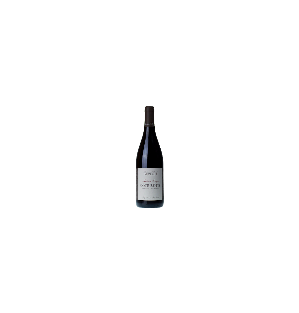 MAISON-ROUGE 2020-75CL-13.5% ALC.-CÔTE ROTIE-SARL DUCLAUX MAISON-ROUGE 2020-75CL-13.5% ALC.-CÔTE ROTIE-SARL DUCLAUX