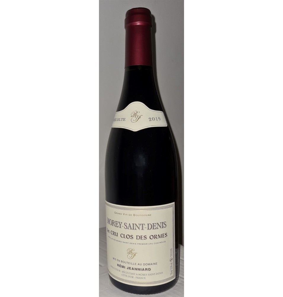 MOREY-SAINT-DENIS 1ER CRU"CLOS DES ORMES" 2020-75CL-REMI JEANNIARD MOREY-SAINT-DENIS 1ER CRU"CLOS DES ORMES" 2020-75CL-REMI JEANNIARD