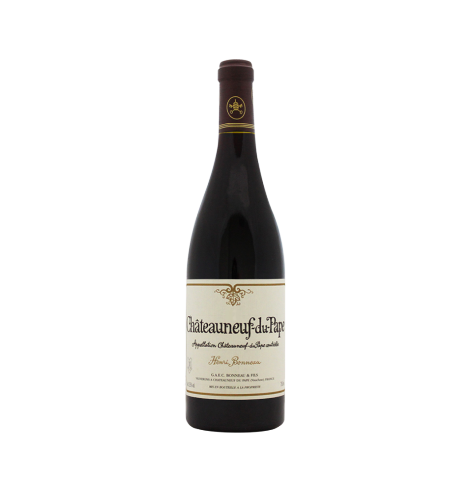 CHATEAUNEUF-DU-PAPE 2017-75CL-15% ALC.-HENRI BONNEAU CHATEAUNEUF-DU-PAPE 2017-75CL-15% ALC.-HENRI BONNEAU