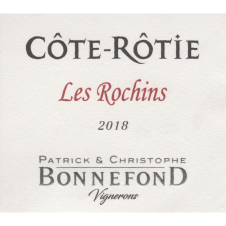 LES ROCHINS 2020-75CL-13.5%-AOC CÔTE RÔTIE-BONNEFOND