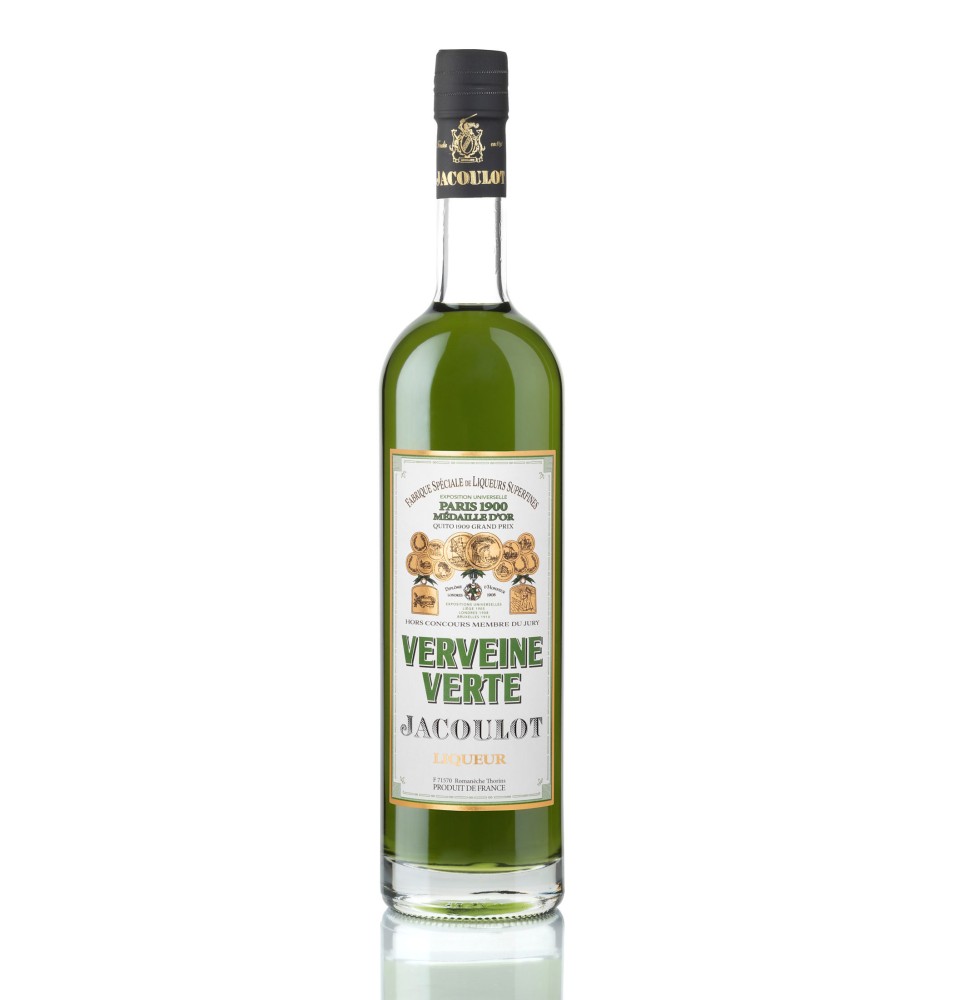 LIQUEUR "VERVEINE VERTE" 70CL-35%ALC.-JACOULOT LIQUEUR "VERVEINE VERTE" 70CL-35%ALC.-JACOULOT