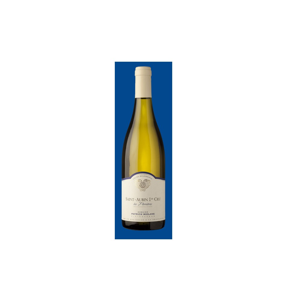 SAINT-AUBIN 1ER CRU "LES PERRIERES" BLANC 75cl-DOMAINE MIOLANE SAINT-AUBIN 1ER CRU "LES PERRIERES" BLANC 75cl-DOMAINE MIOLANE