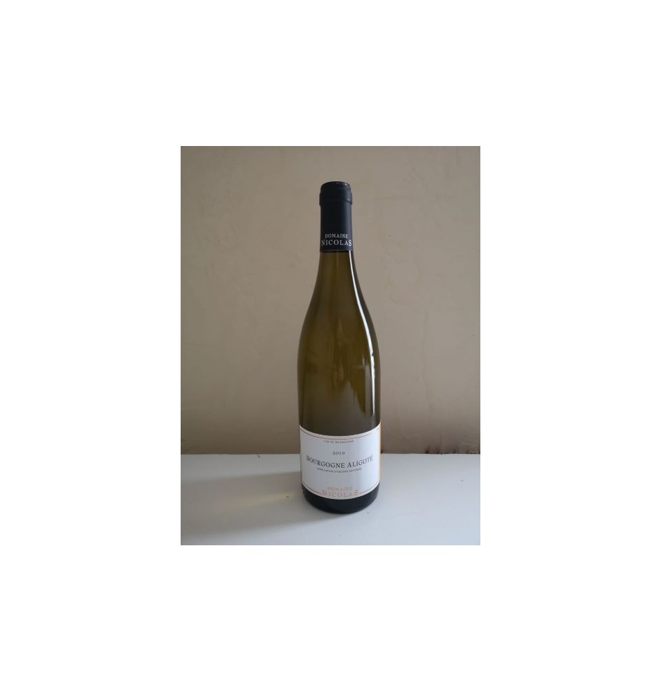 BOURGOGNE ALIGOTE 2022-75cl-12% Alc.- DOMAINE NICOLAS BOURGOGNE ALIGOTE 2022-75cl-12% Alc.- DOMAINE NICOLAS