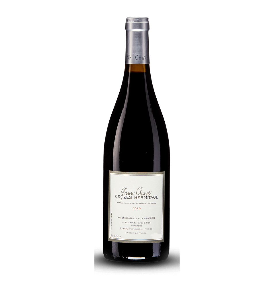 YANN CHAVE CROZES HERMITAGE ROUGE 2022-75CL-14%-BIO YANN CHAVE CROZES HERMITAGE ROUGE 2022-75CL-14%-BIO