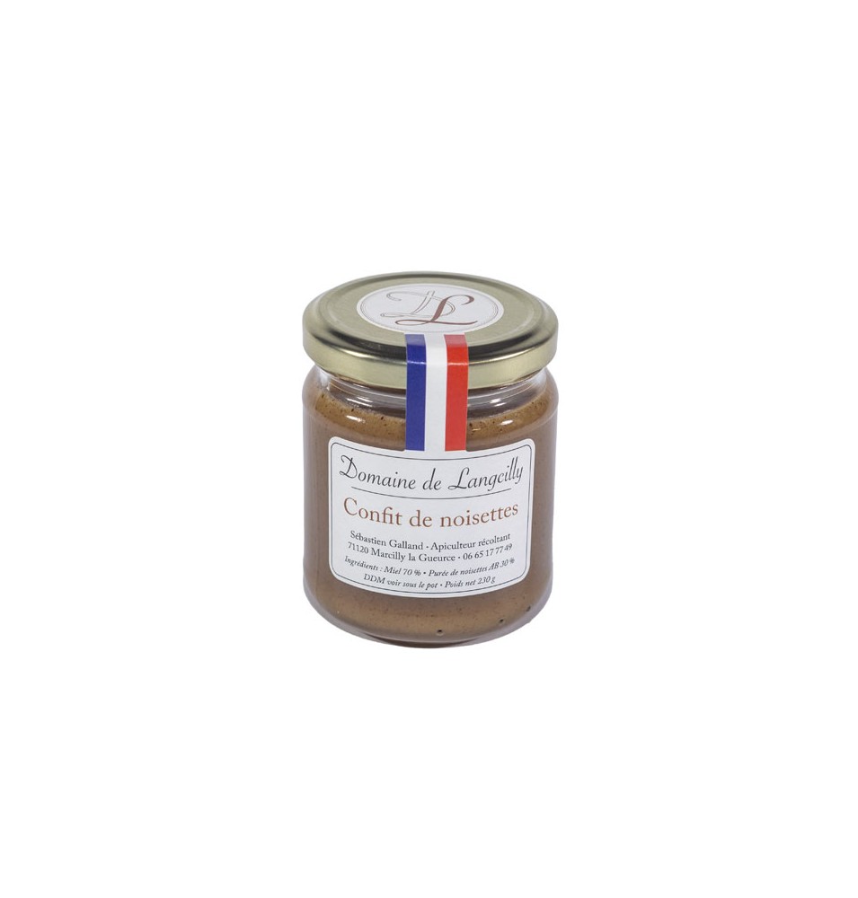 CONFIT DE NOISETTES-250G-DOMAINE DE LANGCILLY CONFIT DE NOISETTES-250G-DOMAINE DE LANGCILLY