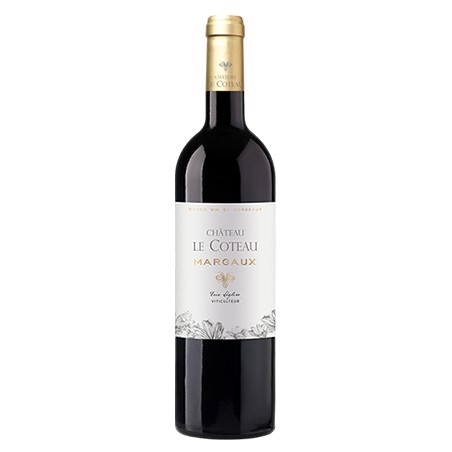 CHATEAU LE COTEAU 2018-75CL-14%Alc./Vol.- AOC MARGAUX